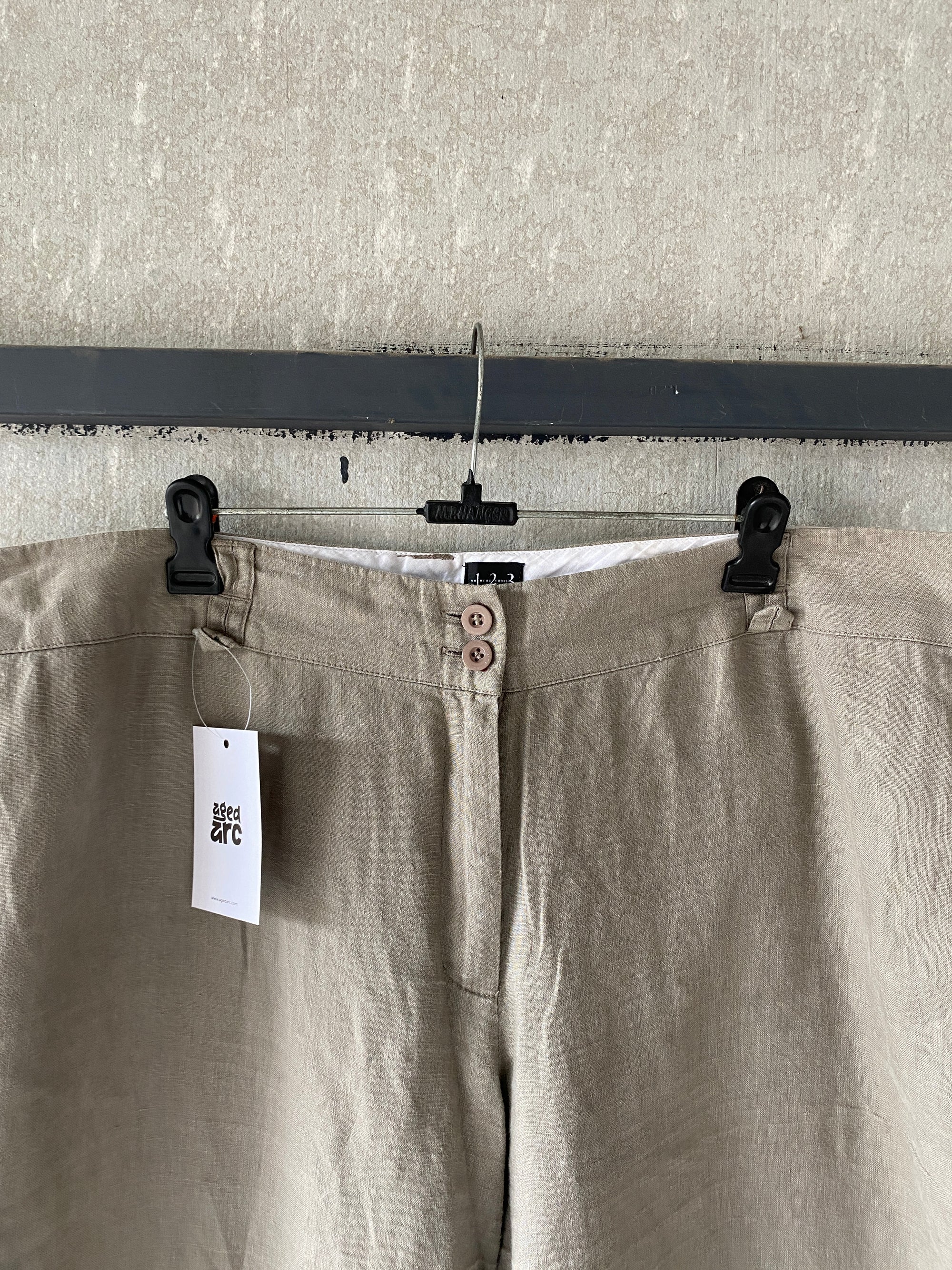 BAGGY LINEN PANT - XL
