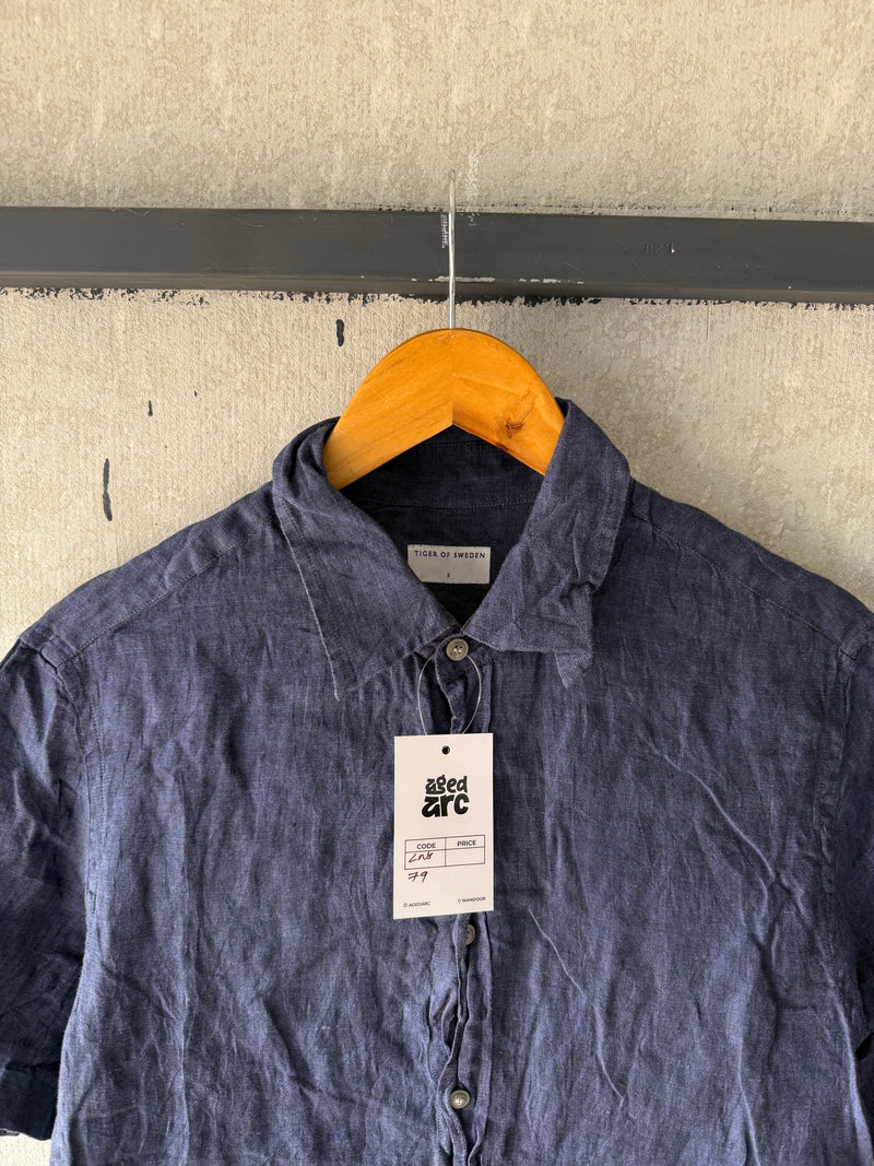 TIGER OF SWEDEN LINEN SHIRT SLN79 - M