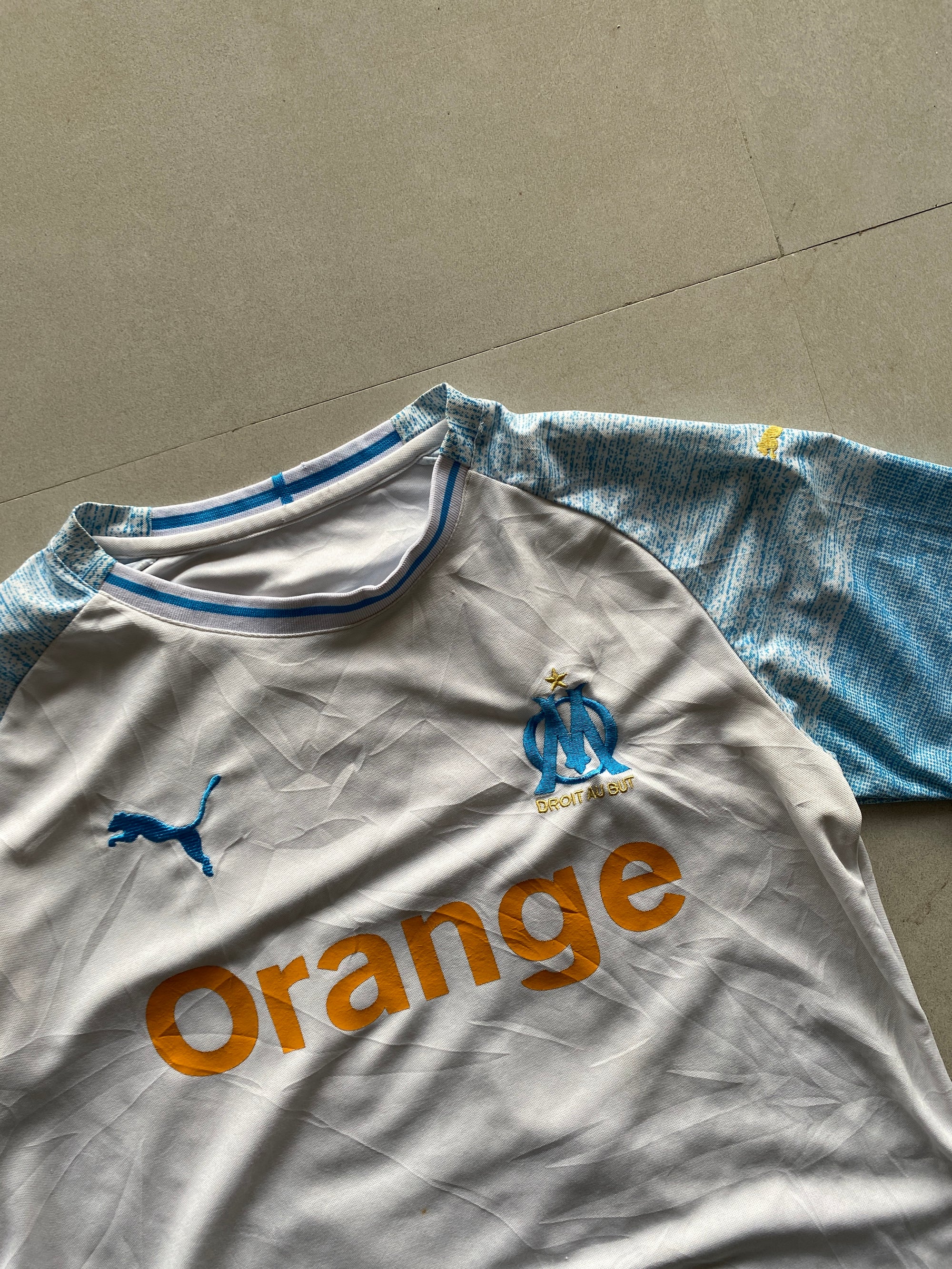 2018 PUMA OLIMPIQUE MARSEILLE JERSEY - XS