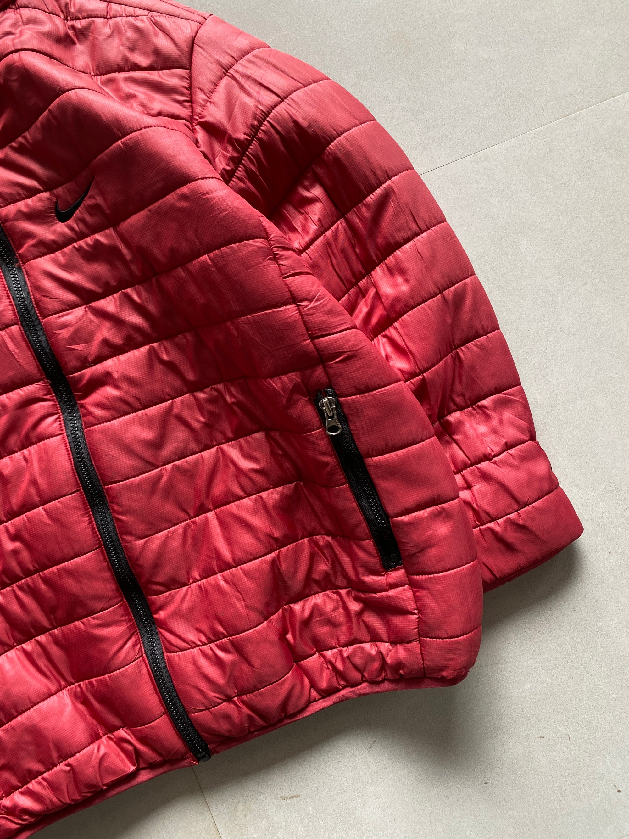 00s NIKE LIGHT WEIGHT PUFFER JACKET - L