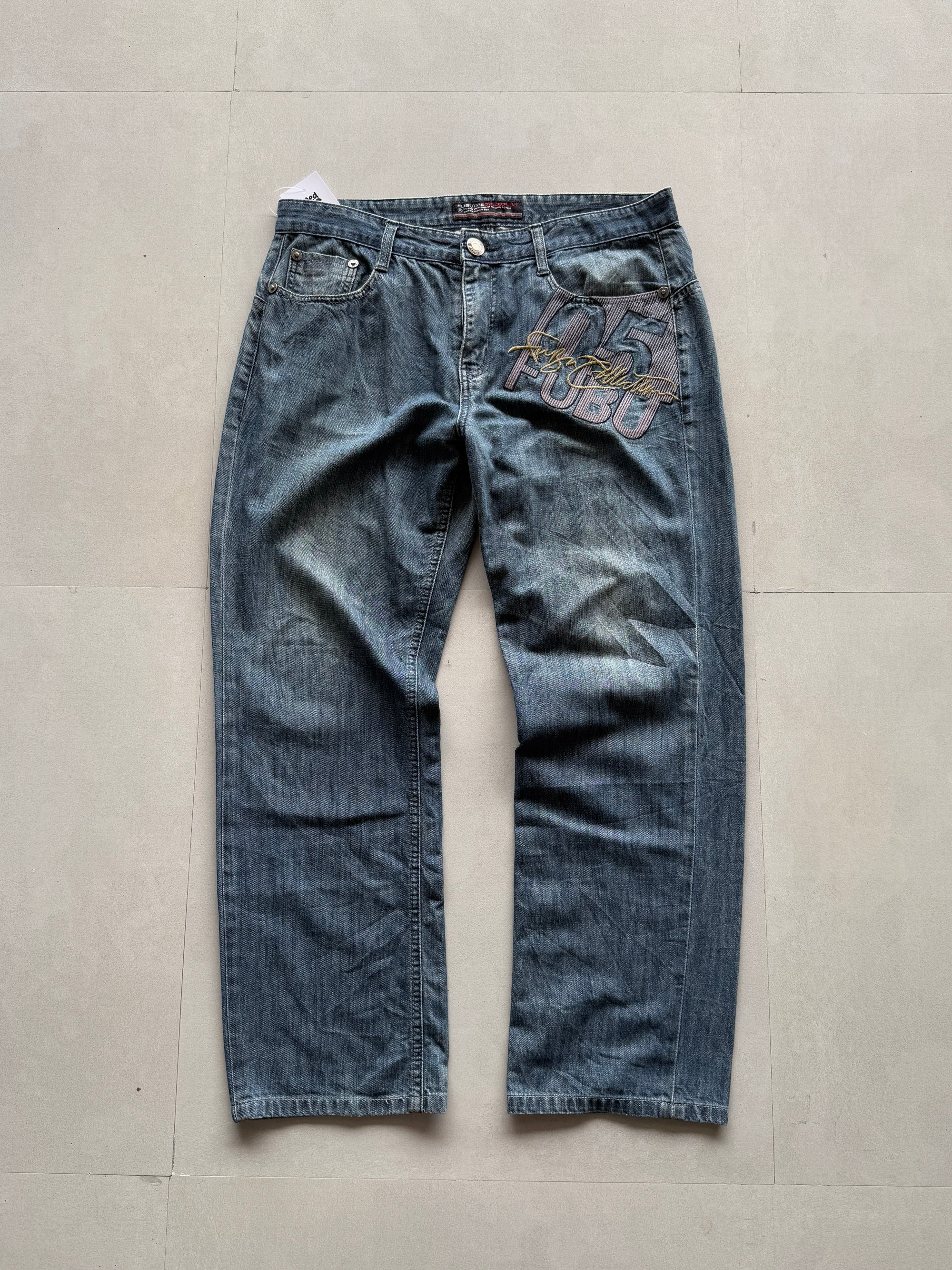 VINTAGE FUBU THE COLLECTION DENIM -