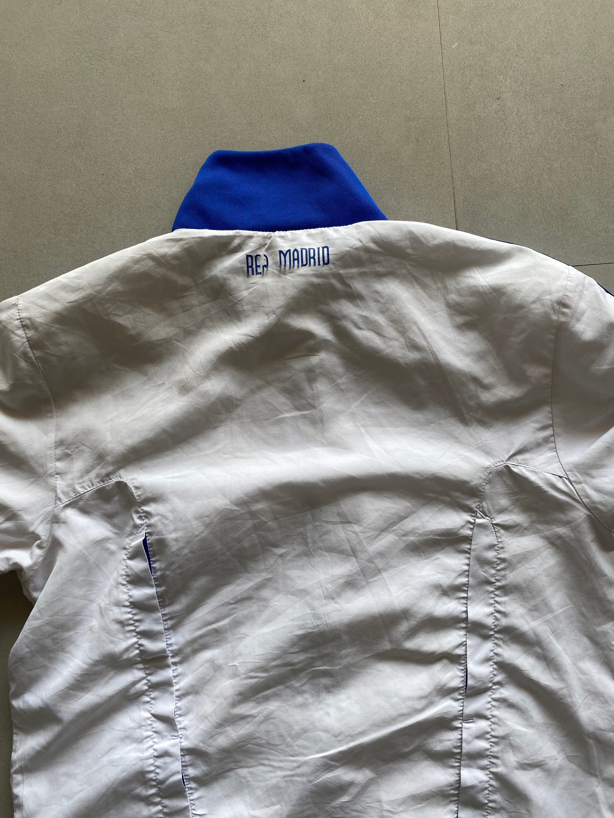 ADIDAS REAL MADRID STRIPED JACKET - S