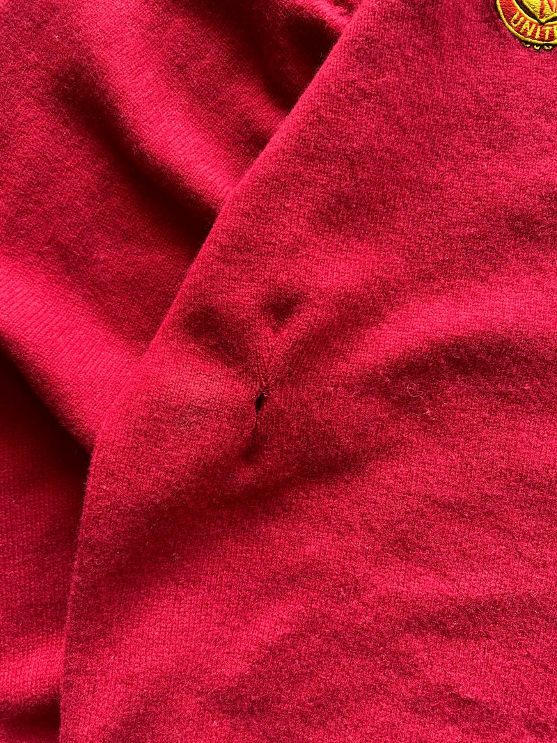 VINTAGE NIKE MANCHESTER UNITED KNIT SWEATER - L