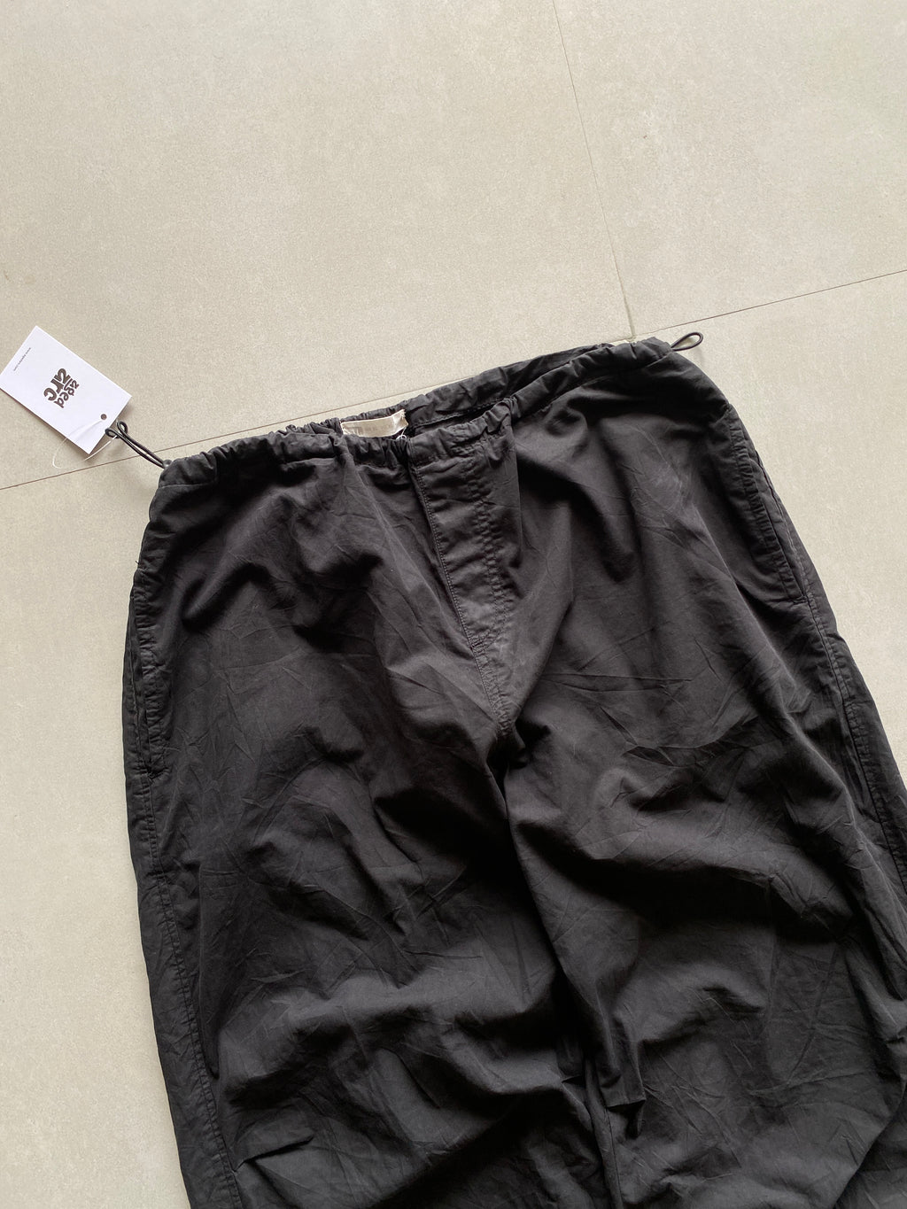 STR BAGGY BALLOON FIT PANT - S