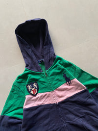RALPH LAUREN ZIPPER HOODED JACKET  - M