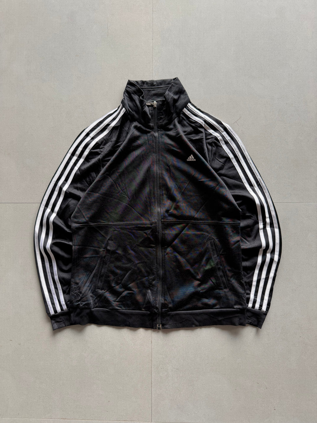 ADIDAS STRIPED JACKET - S