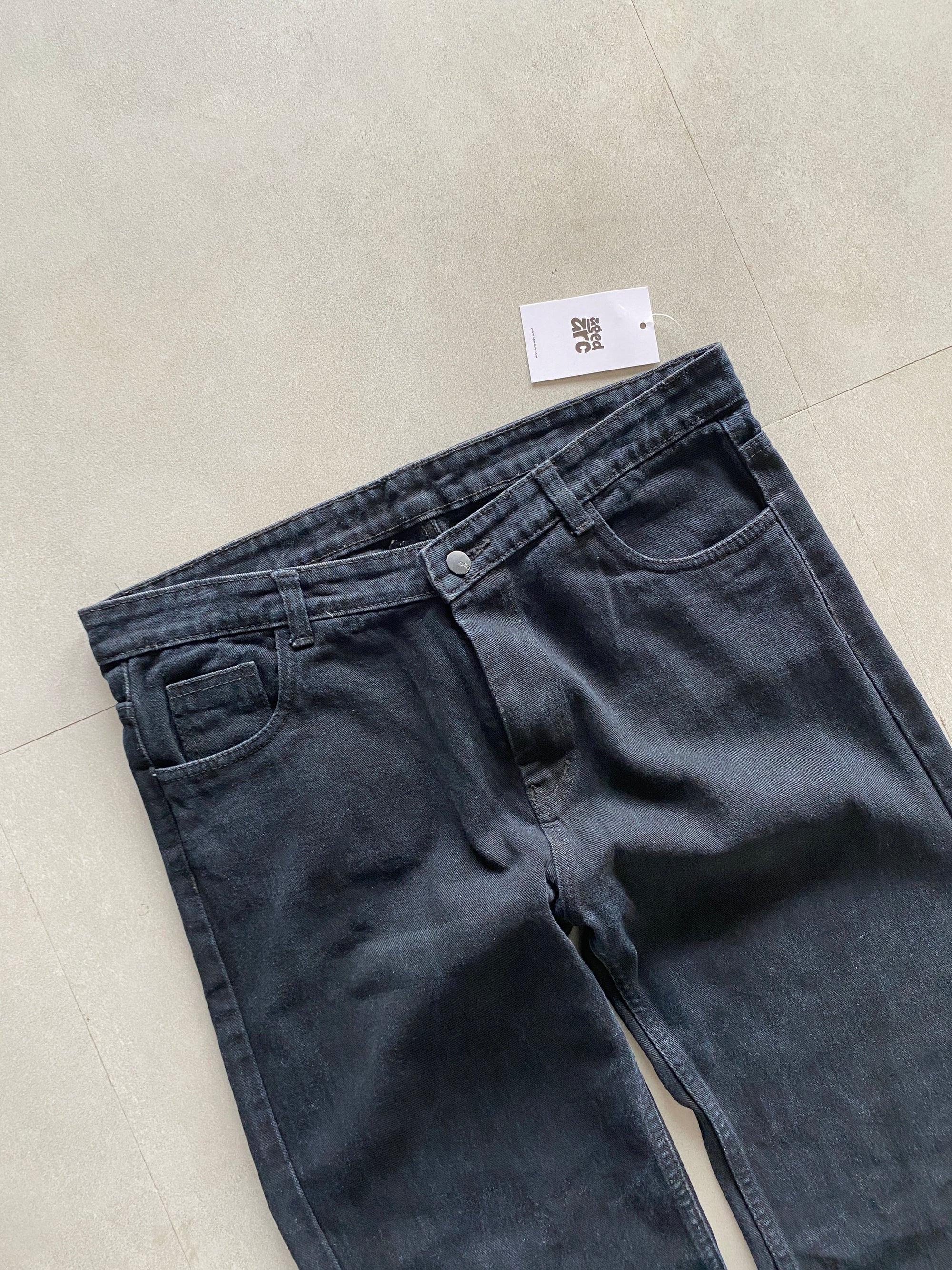 STRIGHT FIT DENIM - L
