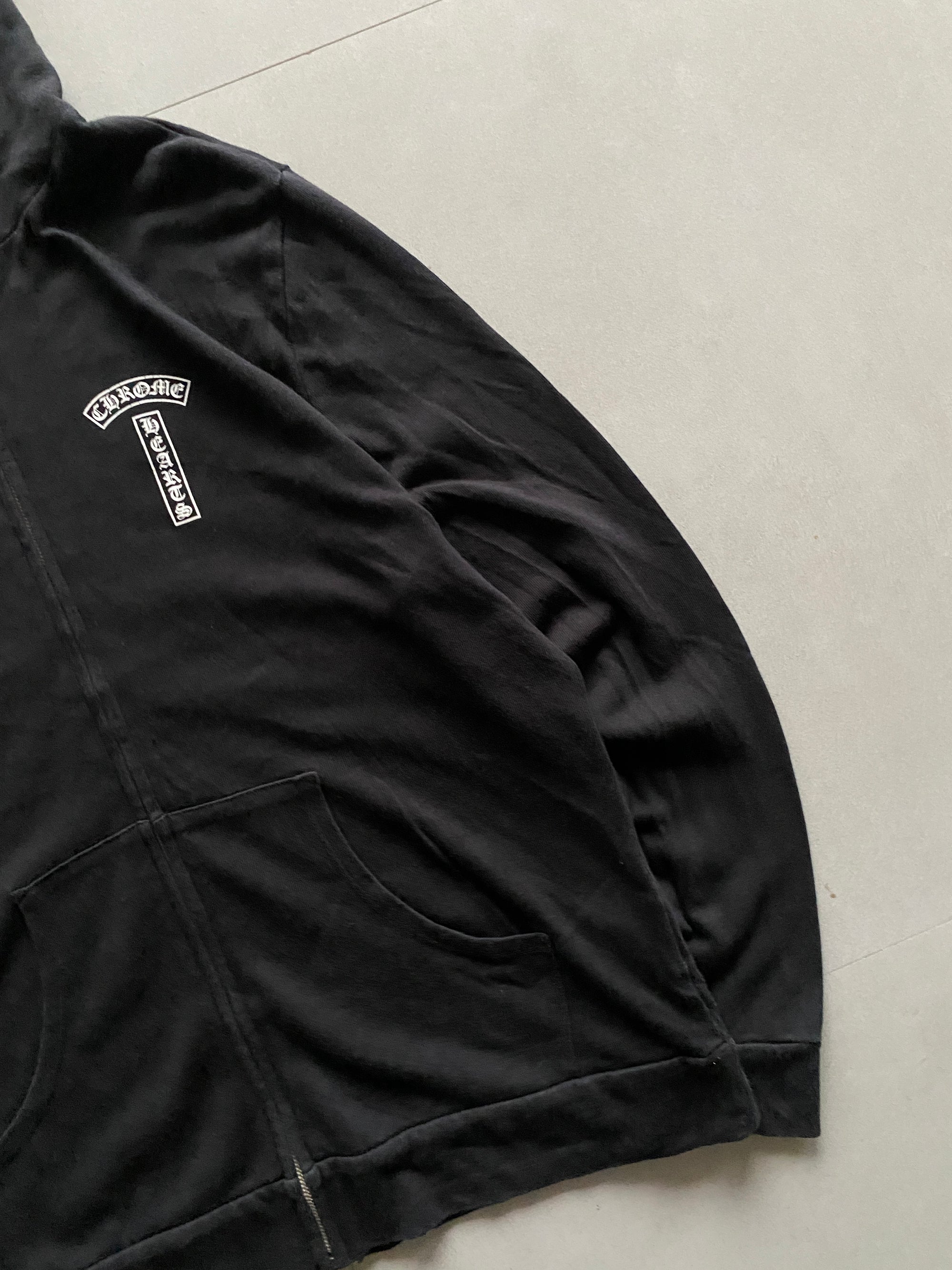 CHROME HEARTS ZIPPER HOODIE - M