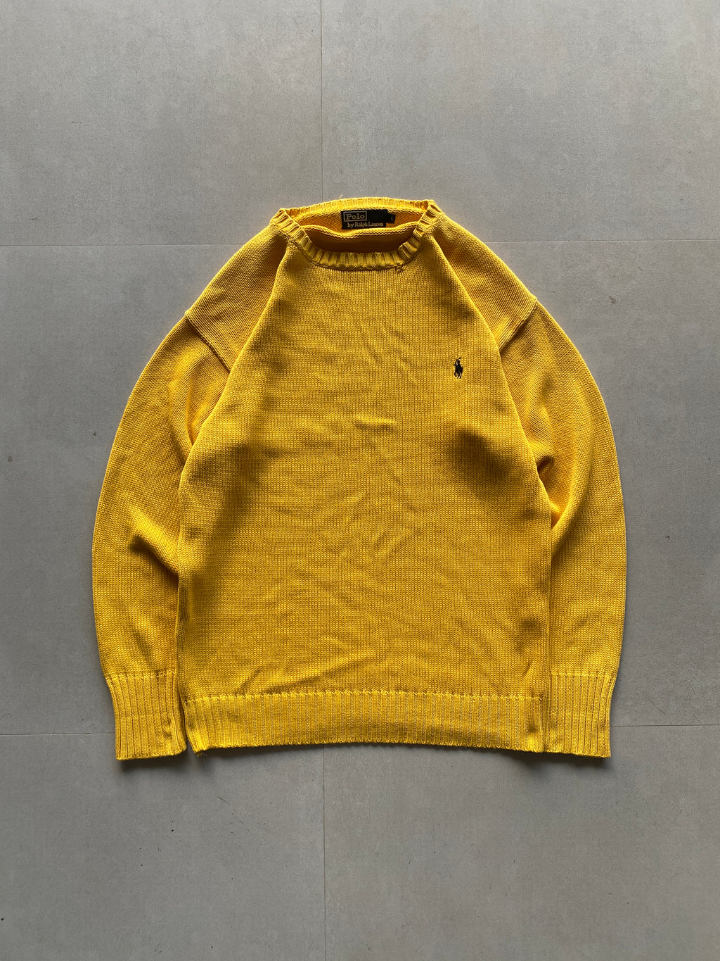 RALPH LAUREN KNIT SWEATER - L