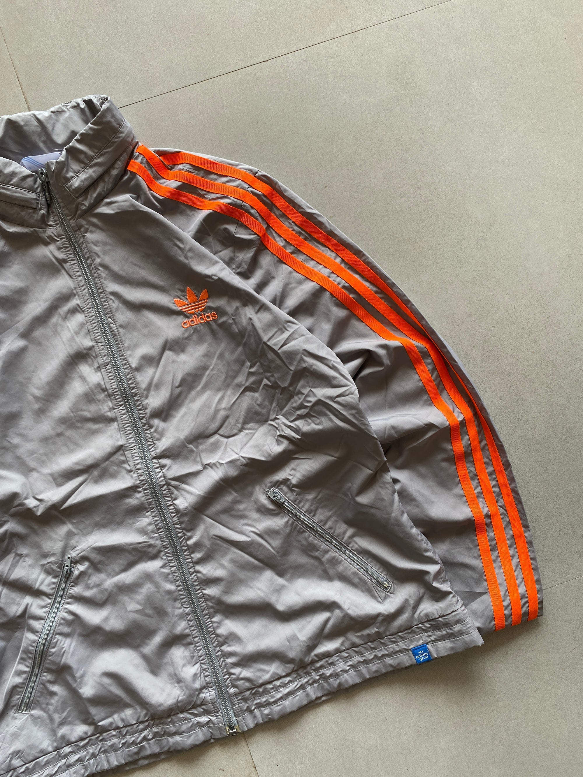 ADIDAS STRIPED JACKET  - S