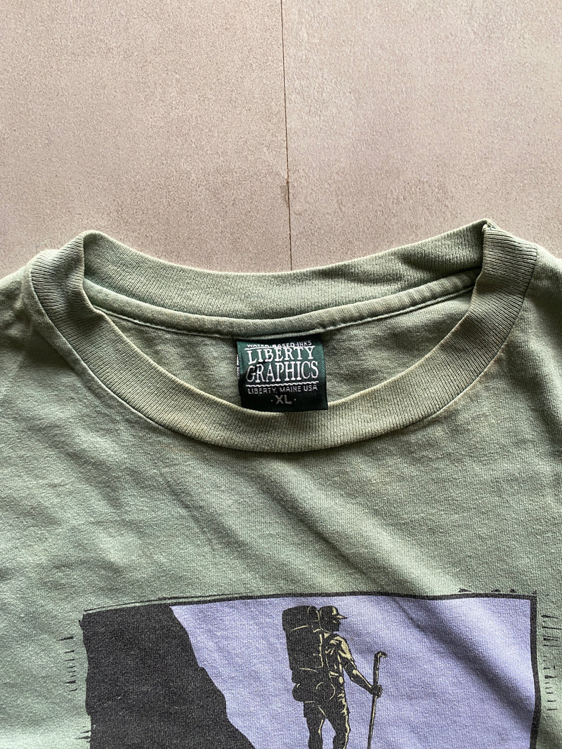 90s LIBERTY GRAPHICS SINGLE STICH TEE - S