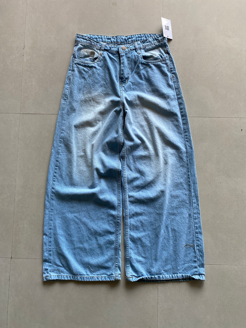 B27 BAGGY WIDE LEG DENIM - S