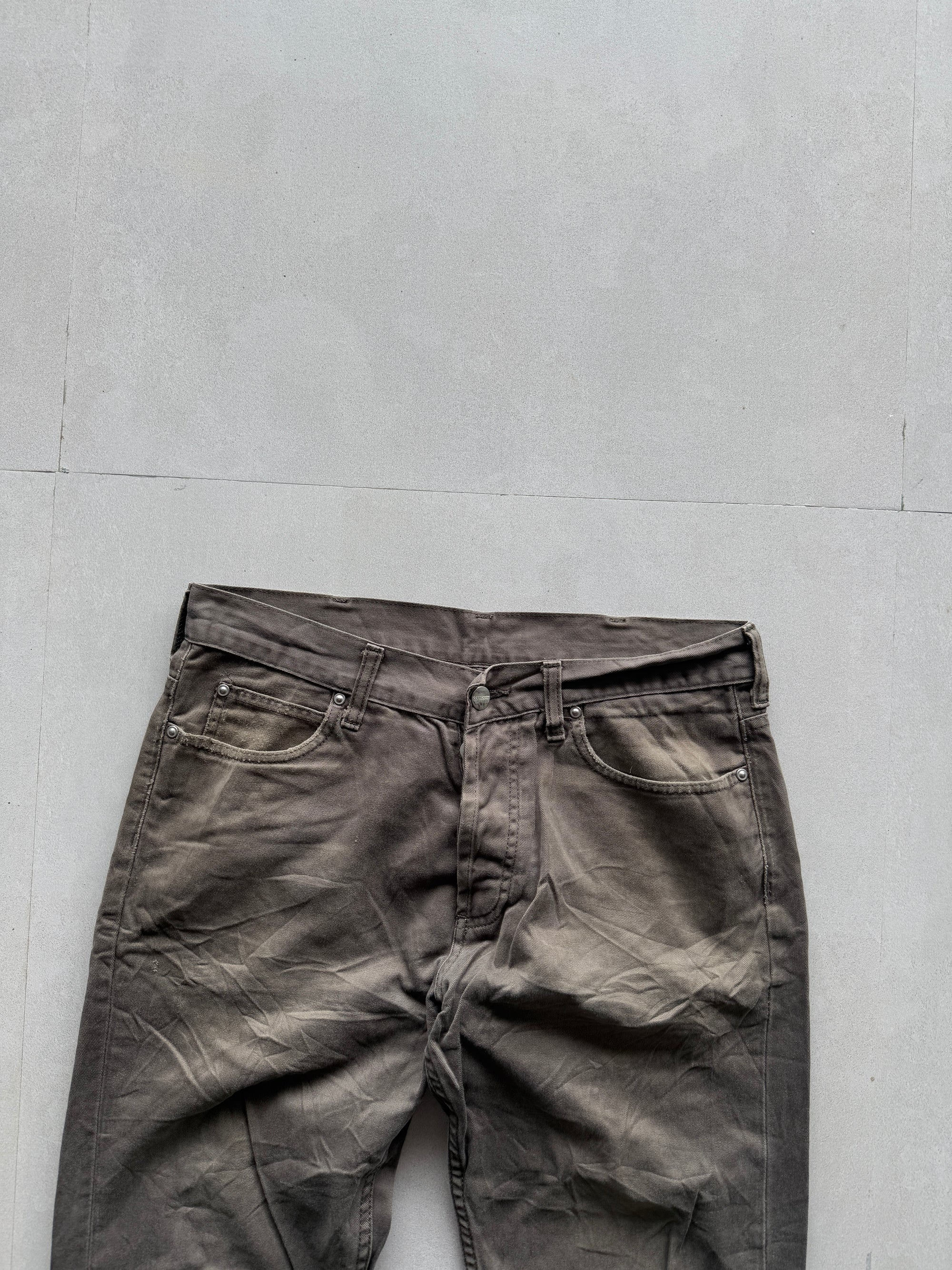 CARHARTT GREEN CARGO PANT - S