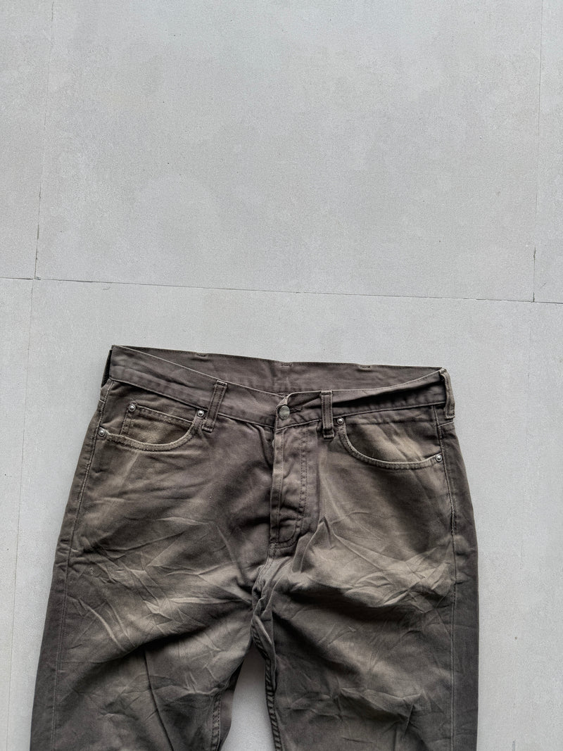 CARHARTT GREEN CARGO PANT - S