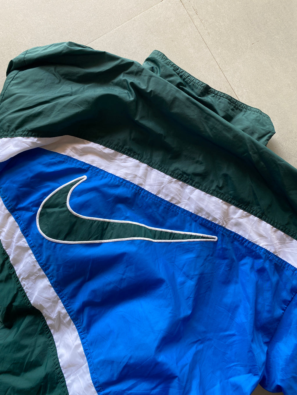 90s NIKE BIG SWOOSH JACKET - XL