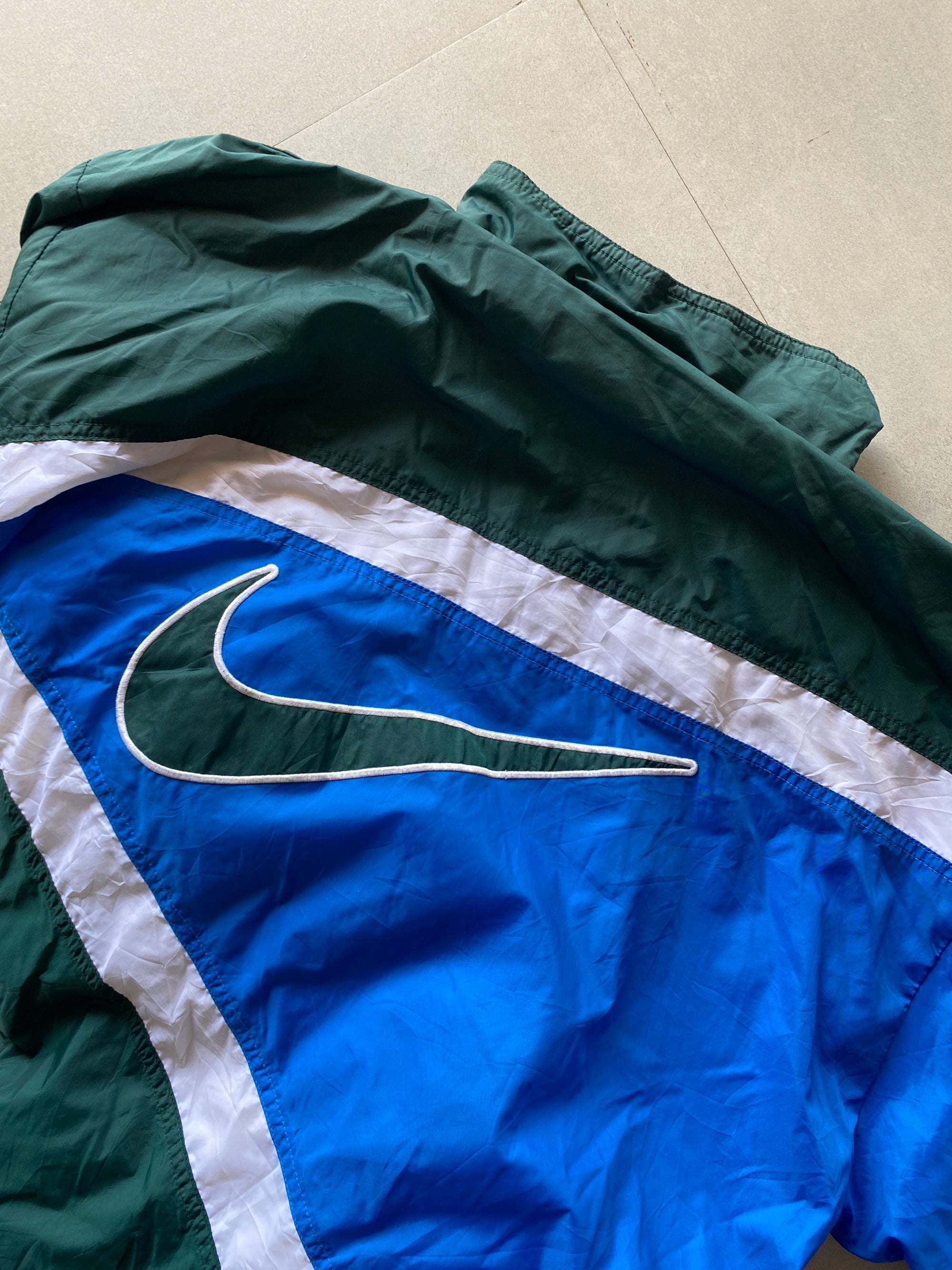 90s NIKE BIG SWOOSH JACKET - XL