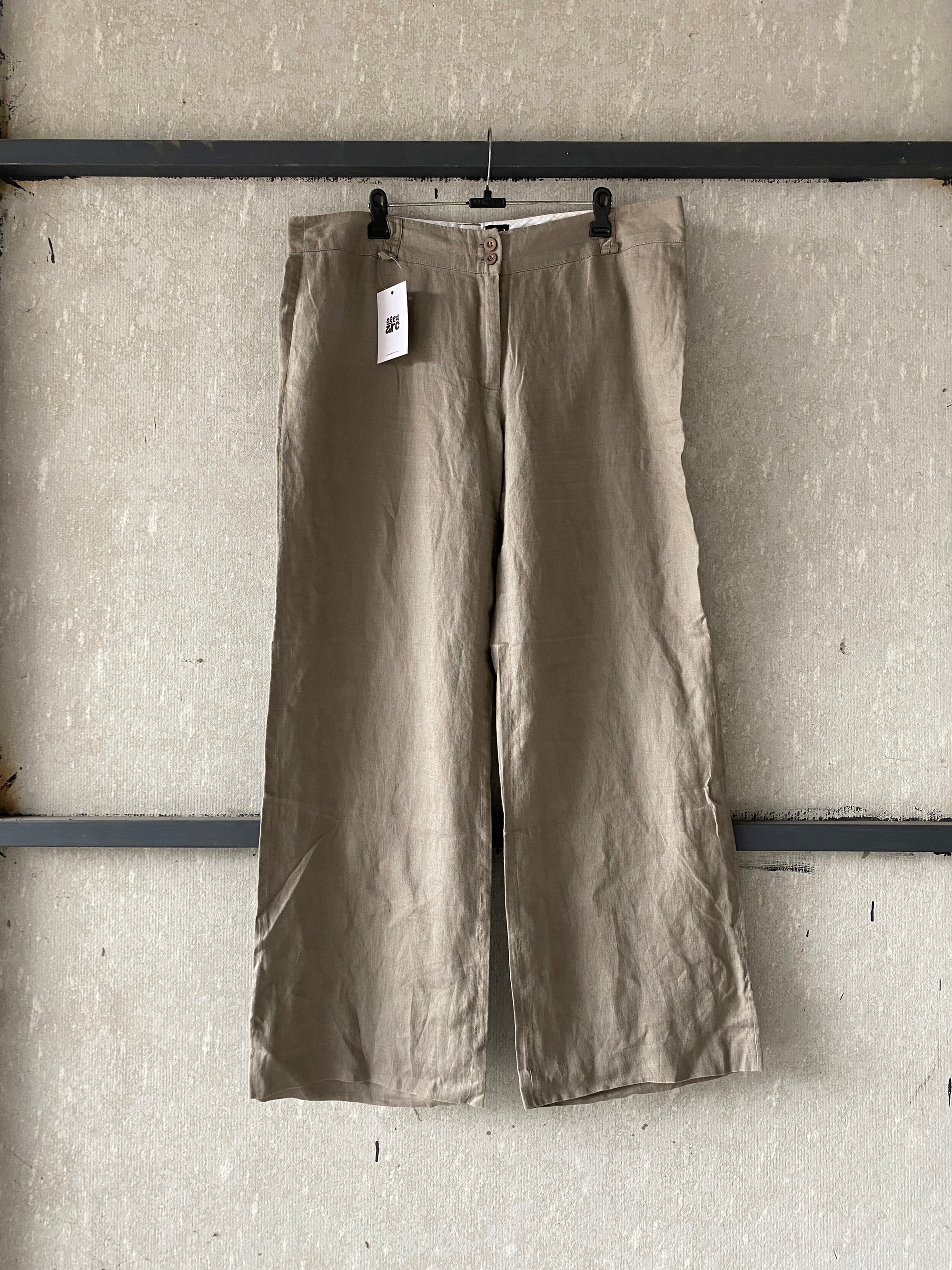 BAGGY LINEN PANT - XL