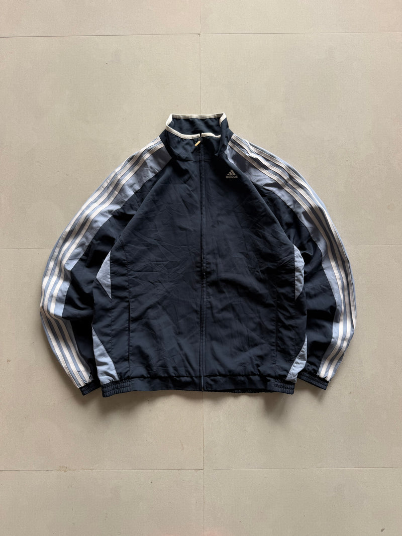 VINTAGE ADIDAS STRIPED JACKET - XL