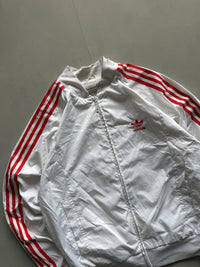 VINTAGE ADIDAS STRIPED JACKET - M