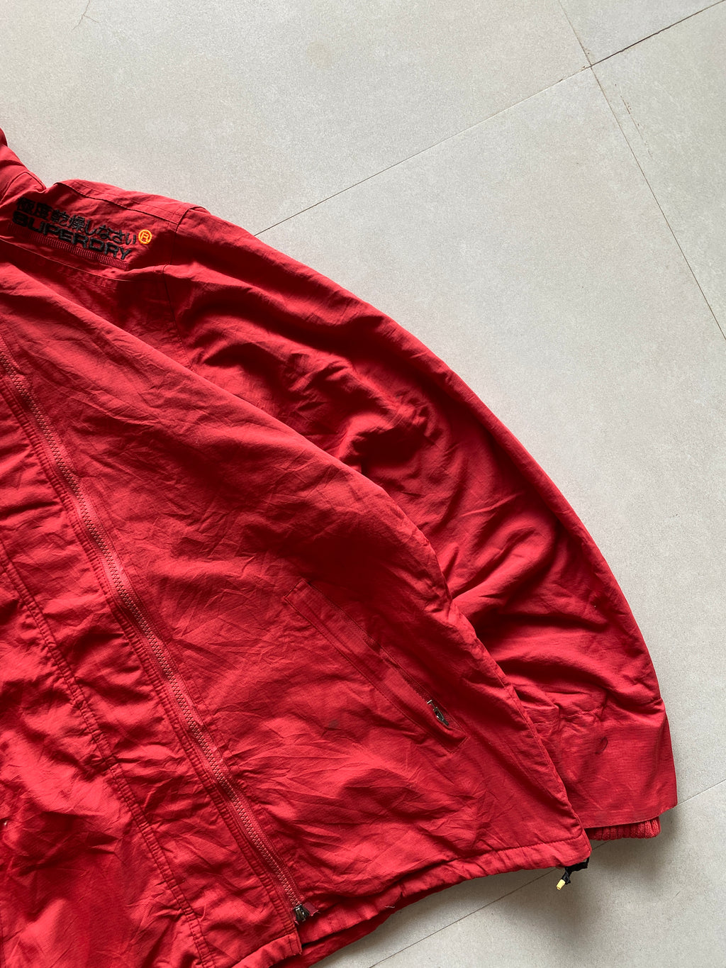 SUPERDRY HOODED JAPAN JACKET - M