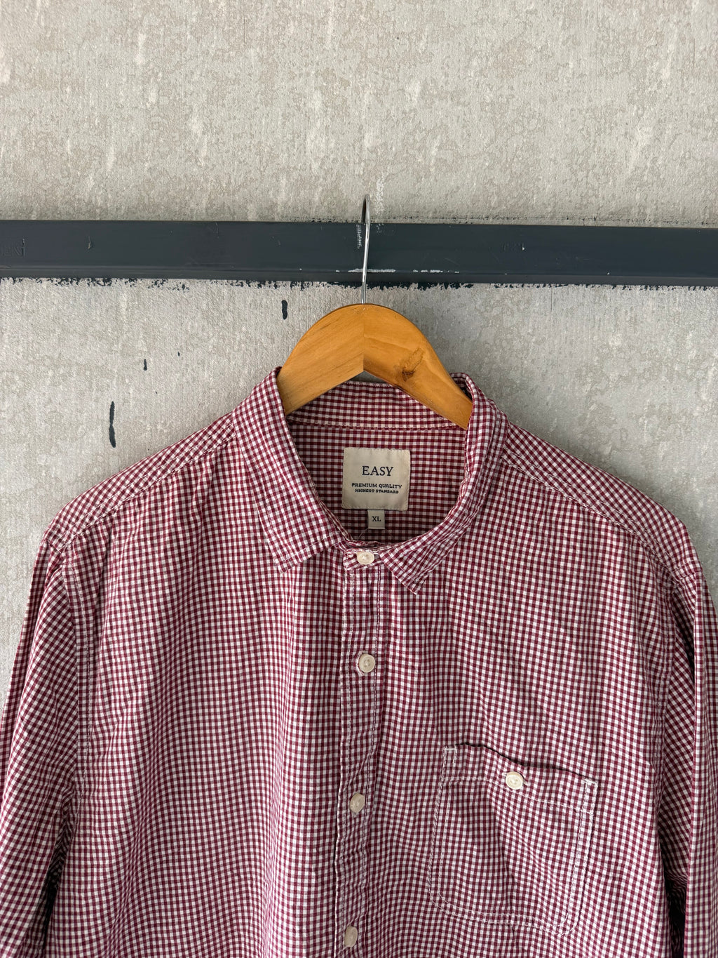 EASY CHECKERD SHIRT ST200 - L