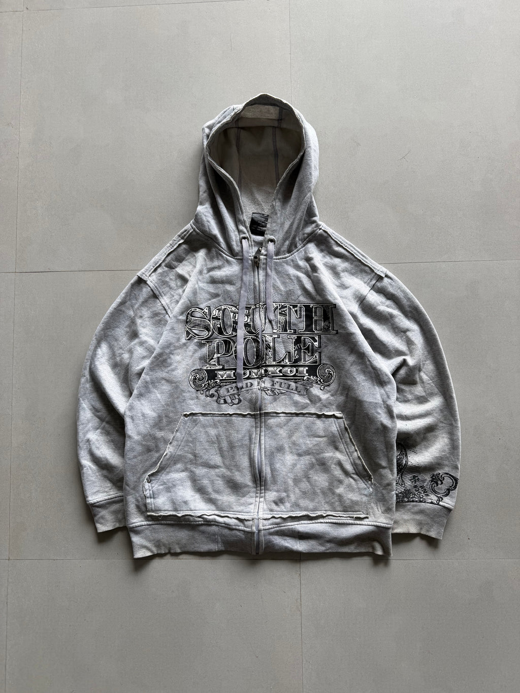 SOUTH POLE ZIPPER HOODIE -