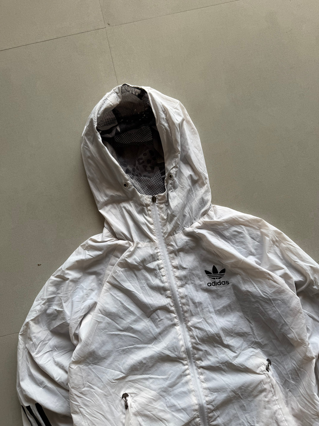 VINTAGE ADIDAS REVERSIBLE JACKET - M