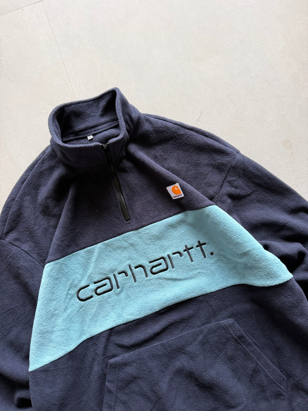 CARHARTT FLEECE 1/4 JACKET - XL