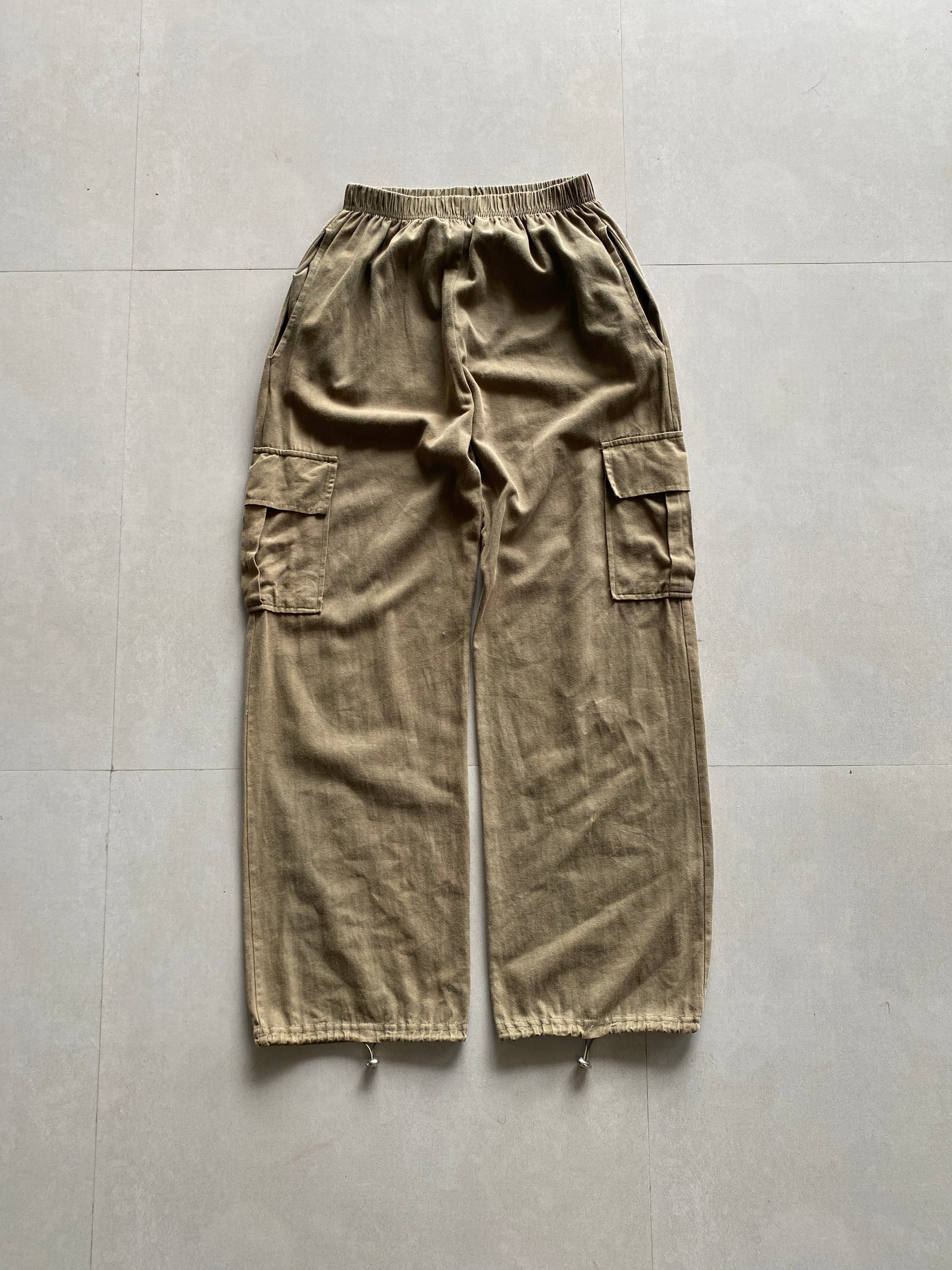 VINTAGE BAGGY TRACK PANT - XS