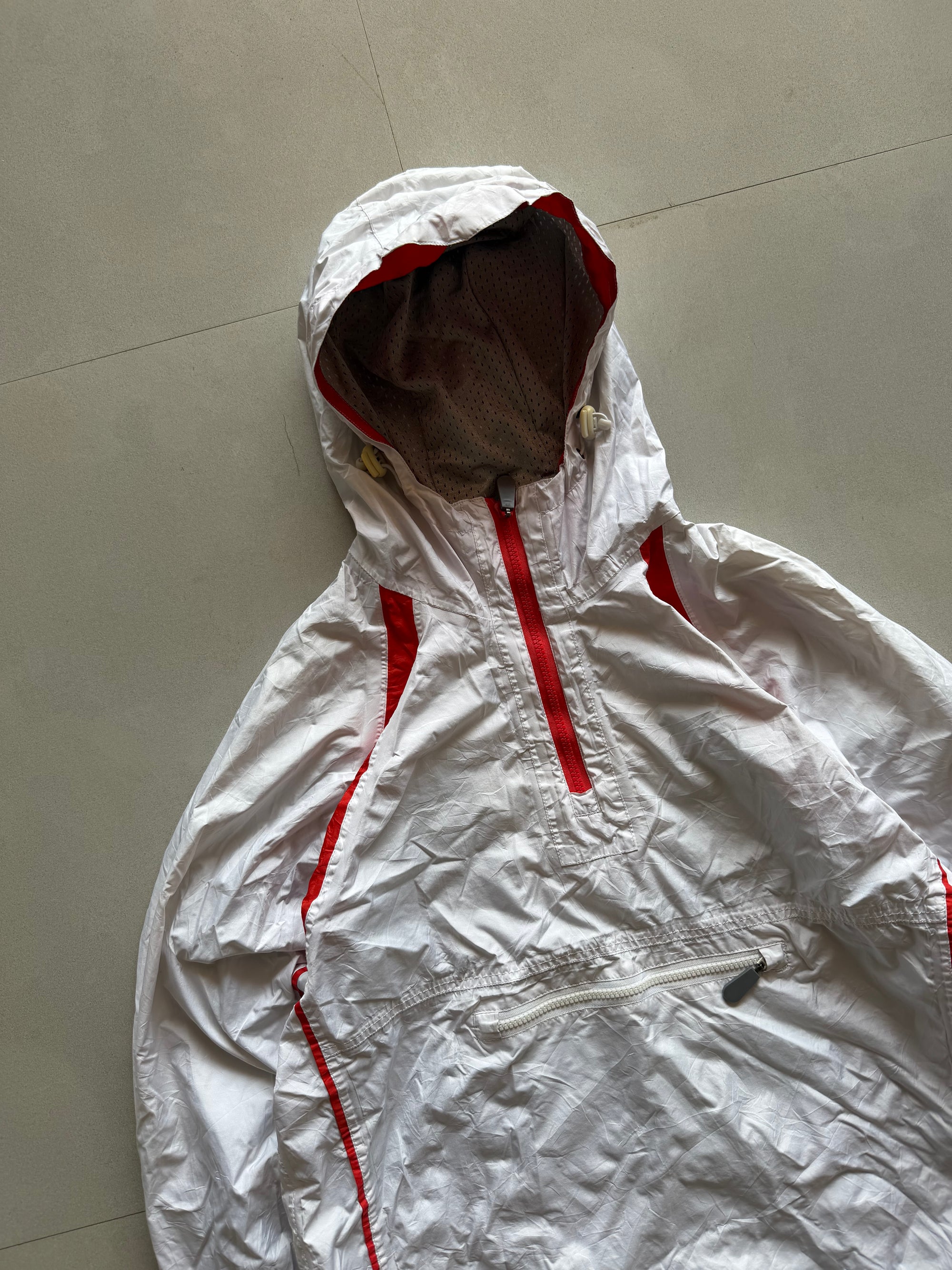 VINTAGE QUARTER ZIP JACKET - M