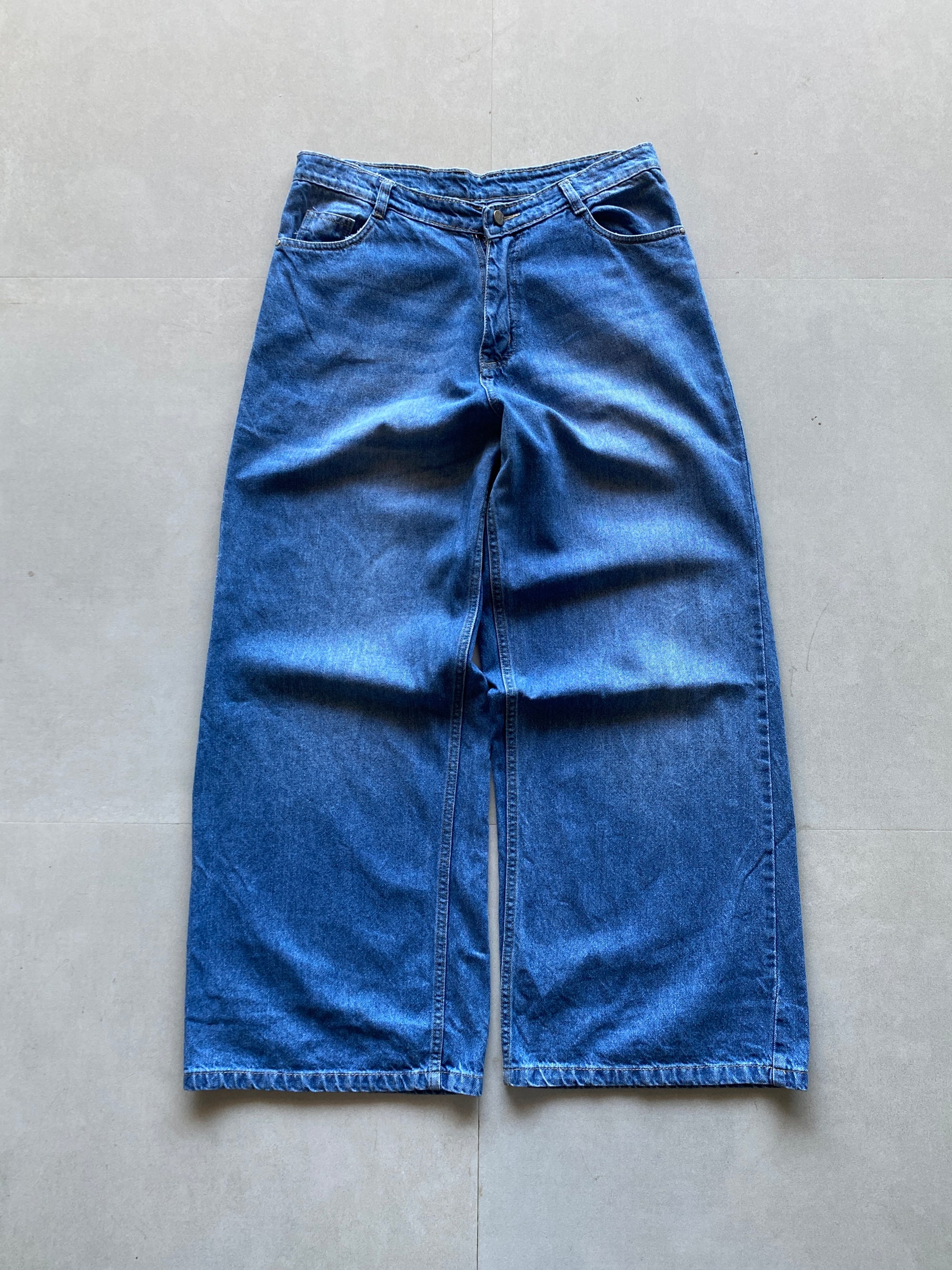 ZARA WIDE LEG DENIM -