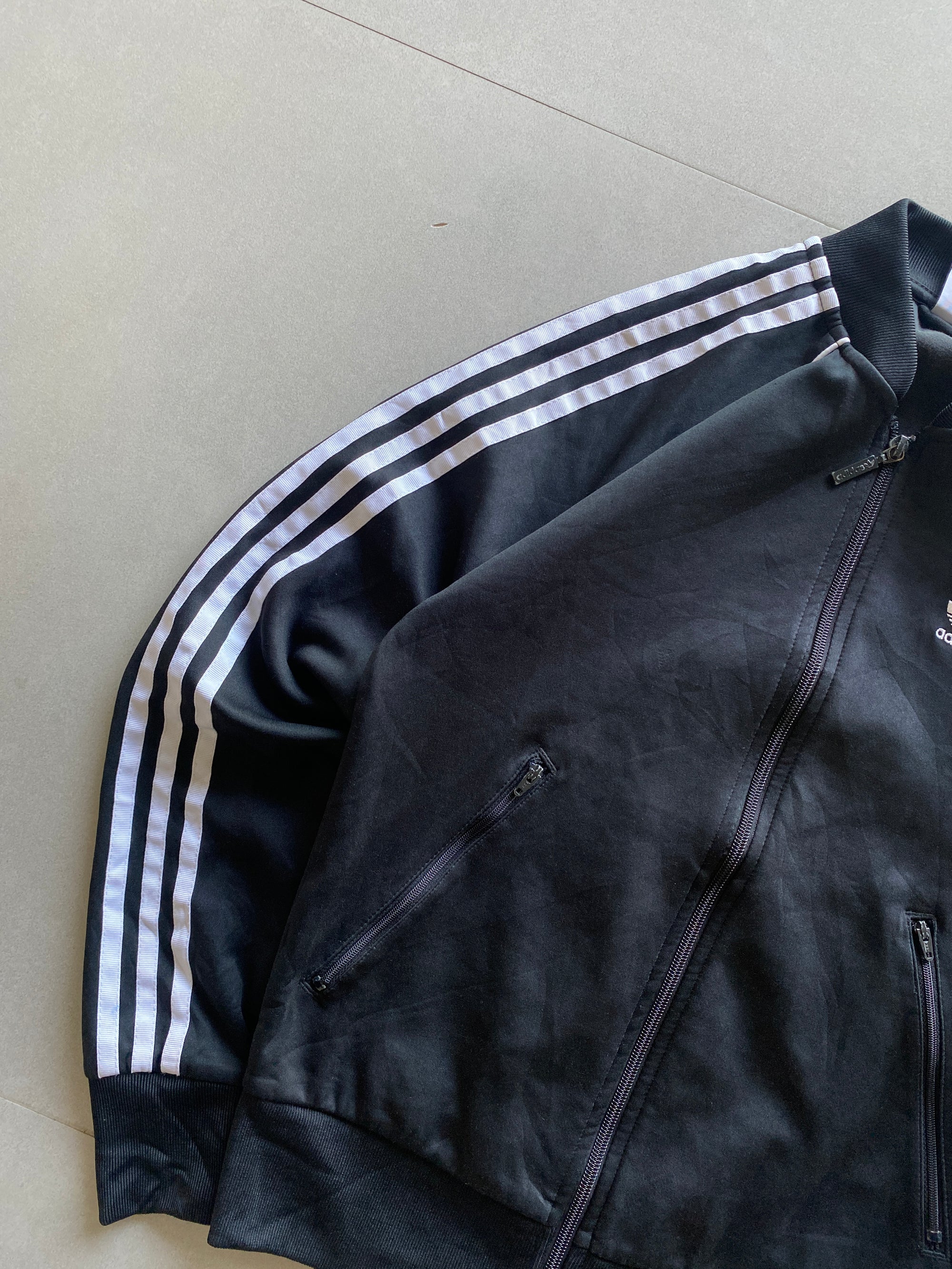 ADIDAS STRIPED JACKET - XS