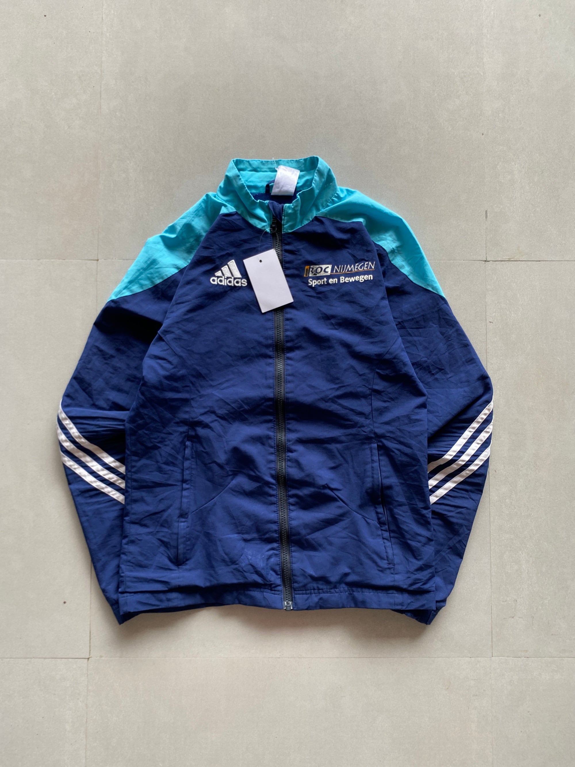 ADIDAS STRIPED JACKET - XS