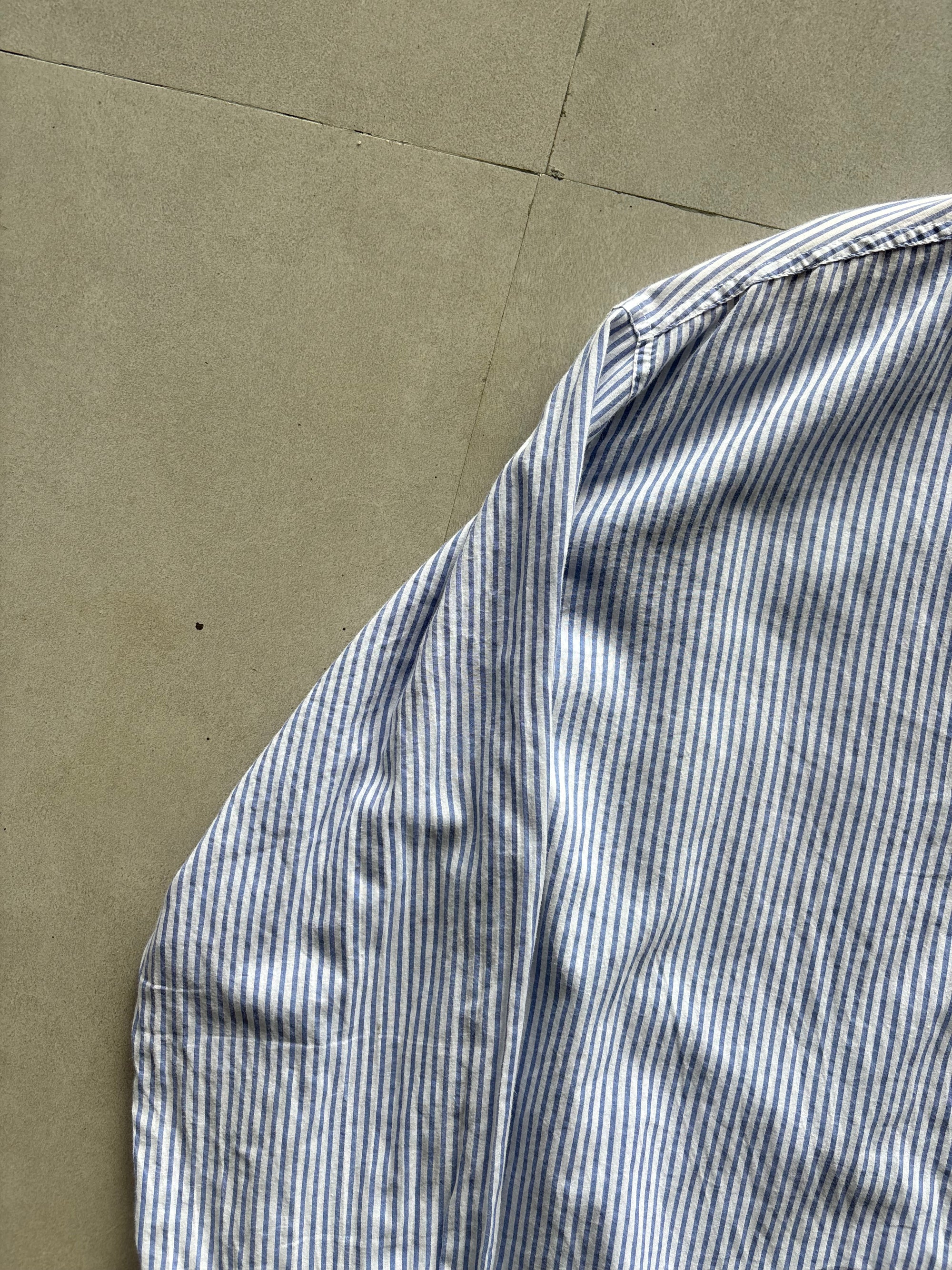 W&P FORMAL STRIPED SHIRT - M