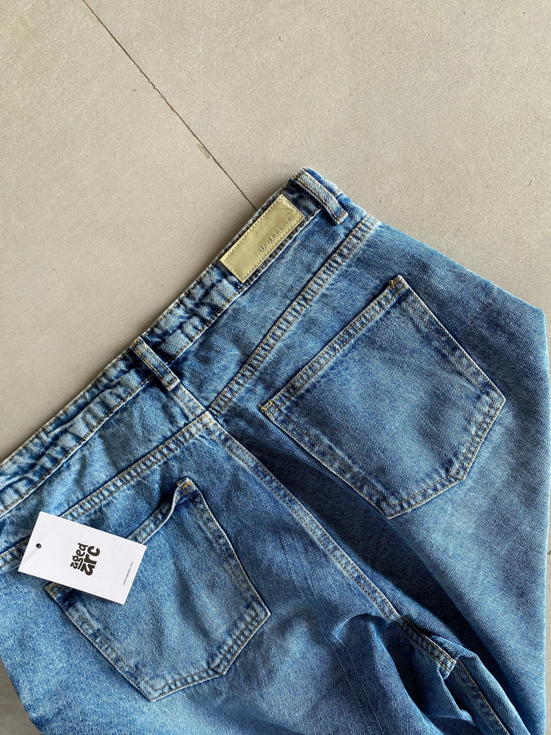 BAGGY MULTI POCKET DENIM - M