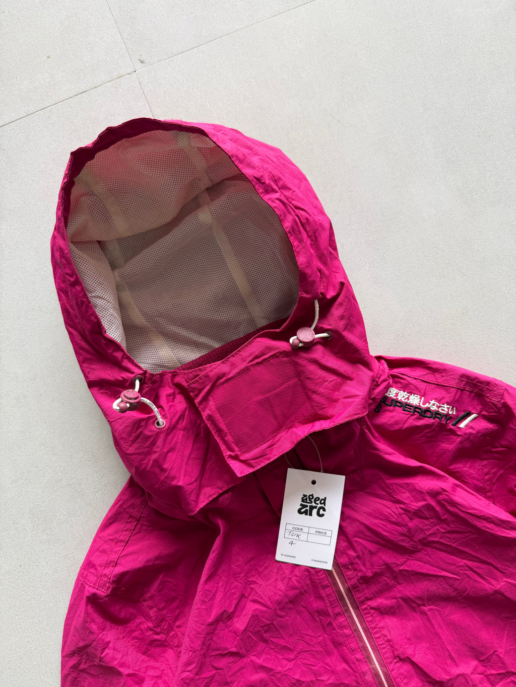 SUPERDRY JAPAN HOODED JACKET - S