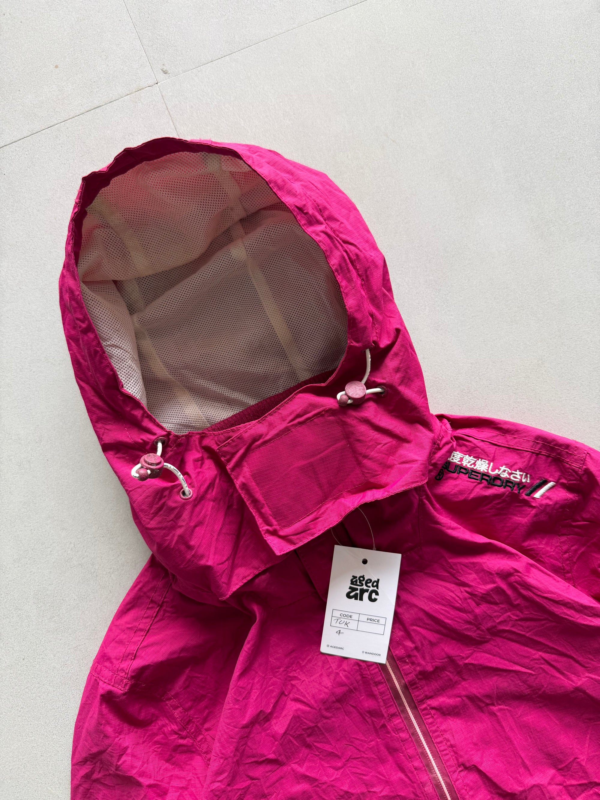 SUPERDRY JAPAN HOODED JACKET - S