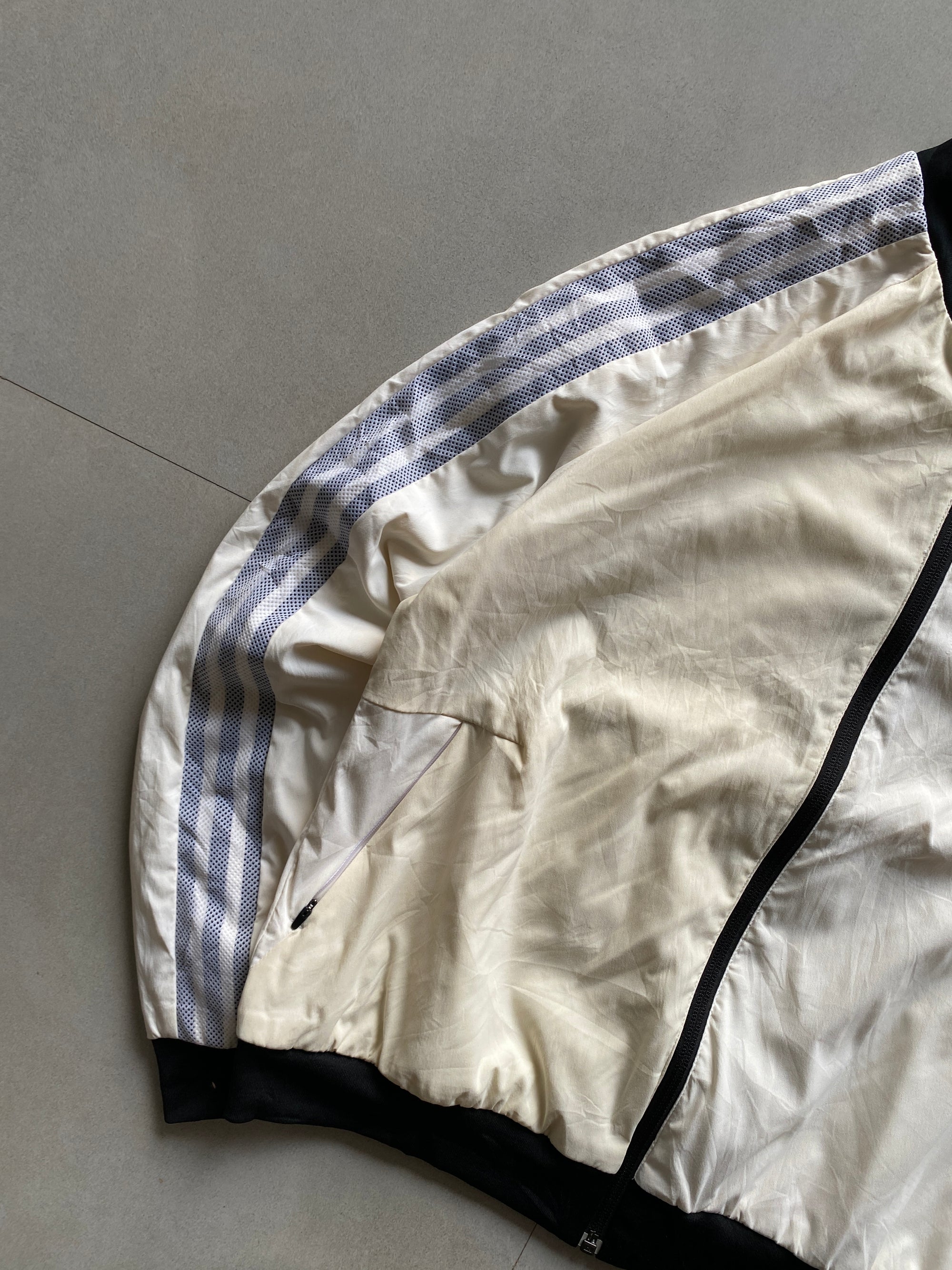 ADIDAS STRIPED JACKET - XS