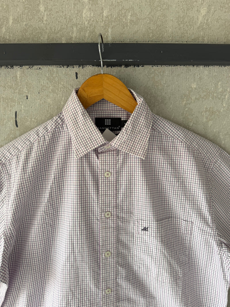 MANHATTAN CHECKERED SHIRT ST173 - M