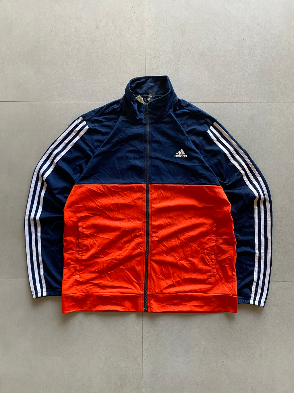 ADIDAS STRIPED JACKET - XL