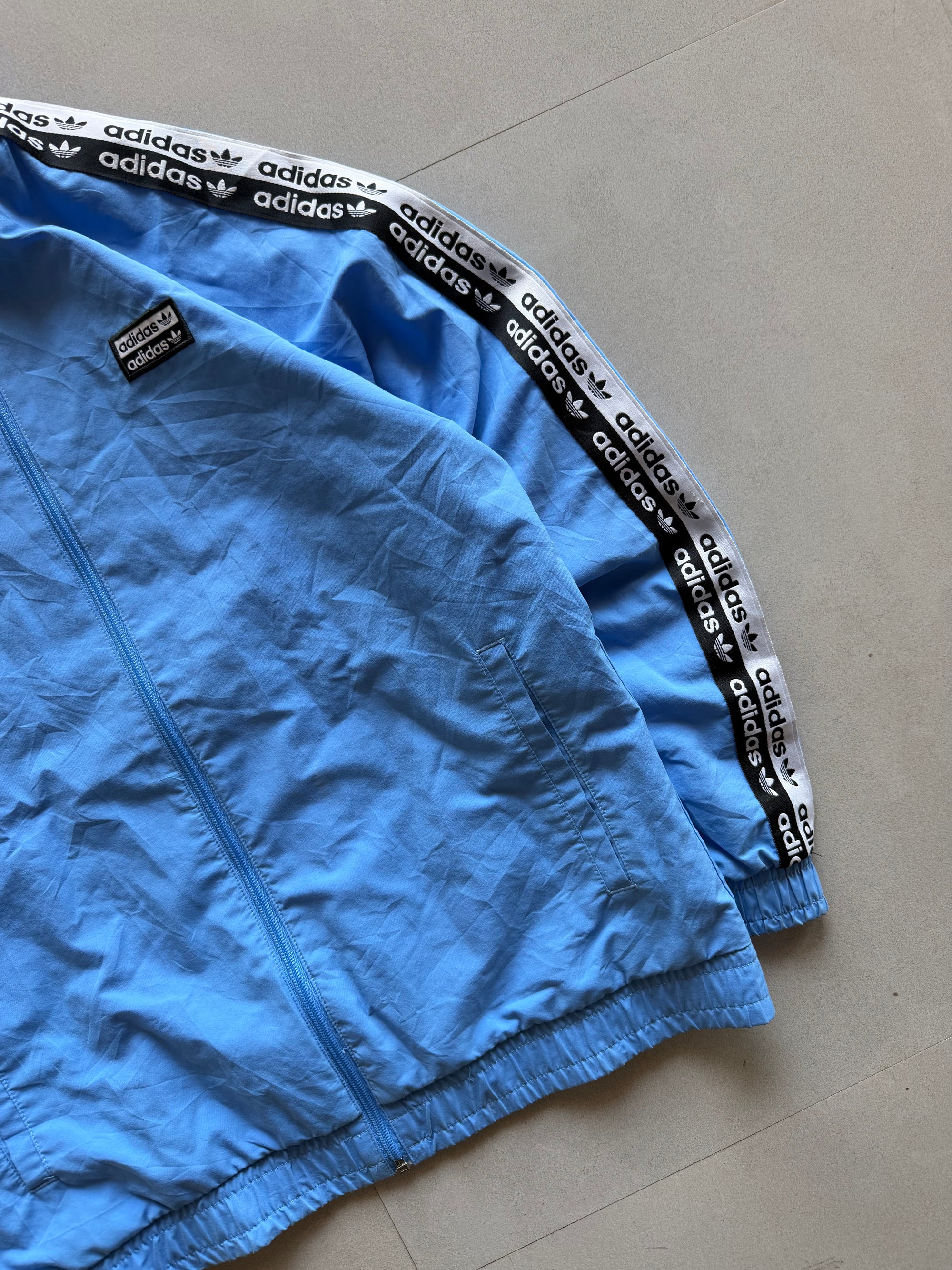 ADIDAS ORGINALS STRIPED JACKET - S