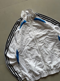 VINTAGE ADIDAS STRIPED JACKET - M