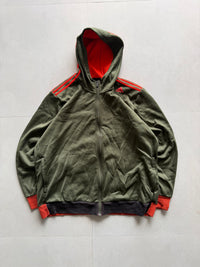 ADIDAS HOODED JACKET - XL
