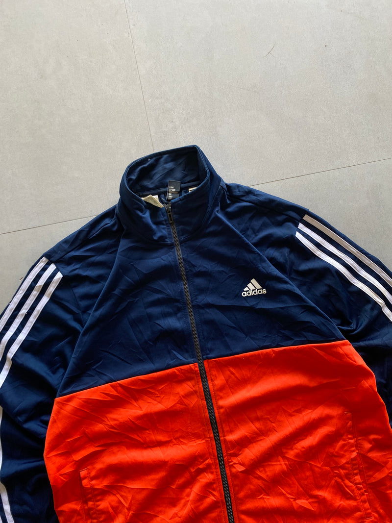 ADIDAS STRIPED JACKET - XL