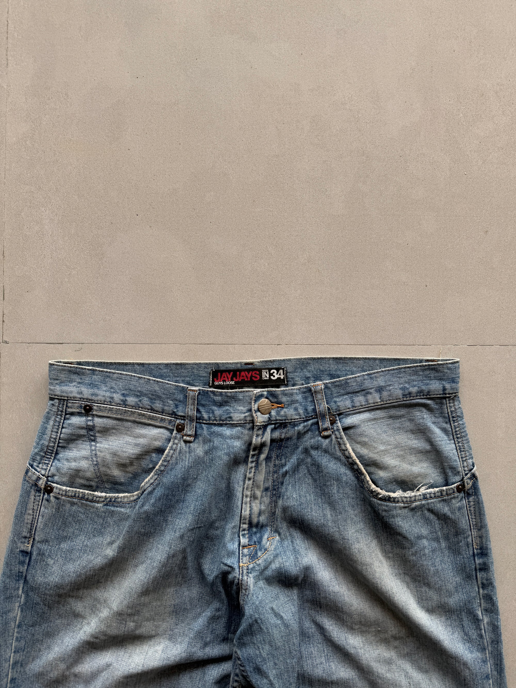 JAY JAYS BAGGY DENIM - L