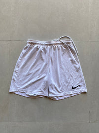 NIKE BLACK SOLID SHORTS - L