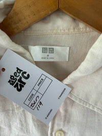 UNIQLO LINEN SHIRT SLN119 - M