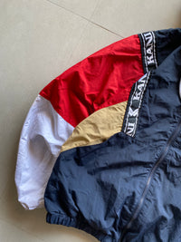90s KARL KANI QUARTER ZIP JACKET -M