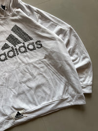 ADIDAS BIG LOGO HOODIE - XL