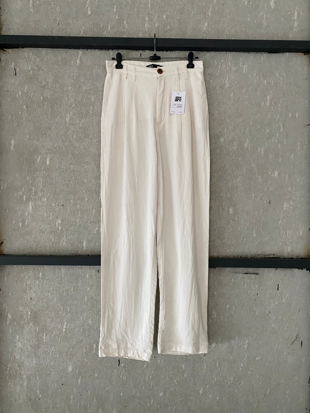 ZARA LINEN PANT - M